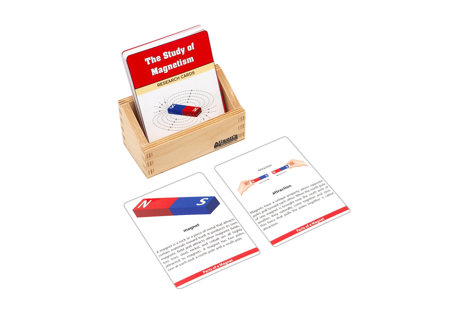 The Study of Magnetism Research Cards