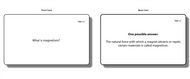 The Study of Magnetism Task Cards