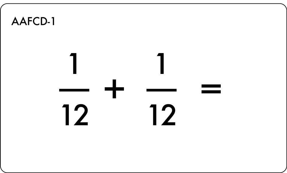 Adding Advanced Fractions with Common Denominators