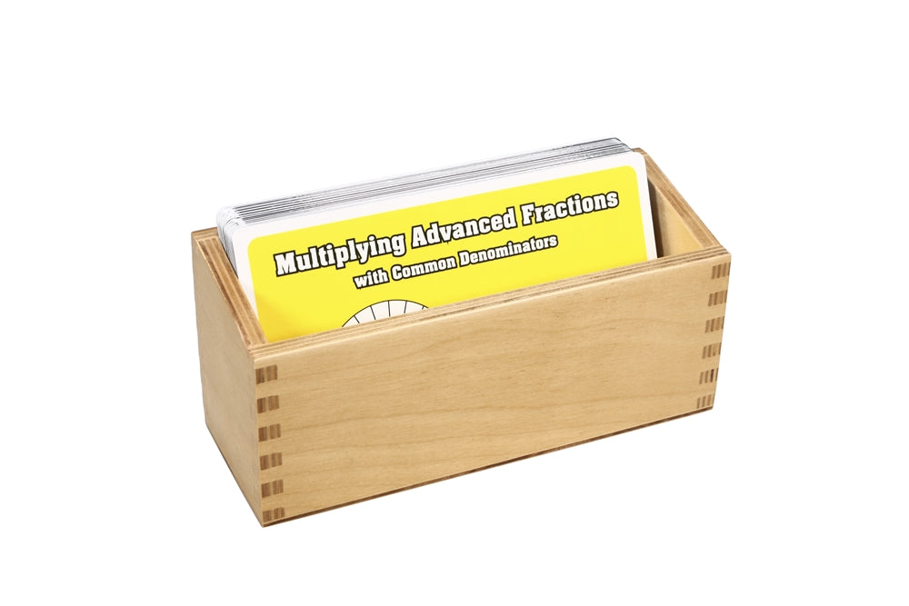 Multiplying Advanced Fractions with Common Denominators (Printed)