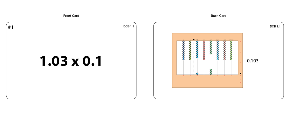 Decimal Fraction Bead Frame (Task Cards)