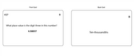 Decimal Fraction Board & Exercise (Premium Quality) Task Cards - Set 2