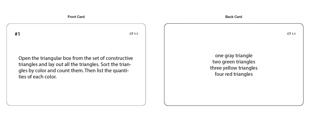 Constructive Triangles (Task Cards)