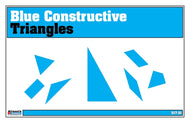 Blue Constructive Triangles Exercise Set (Printed)