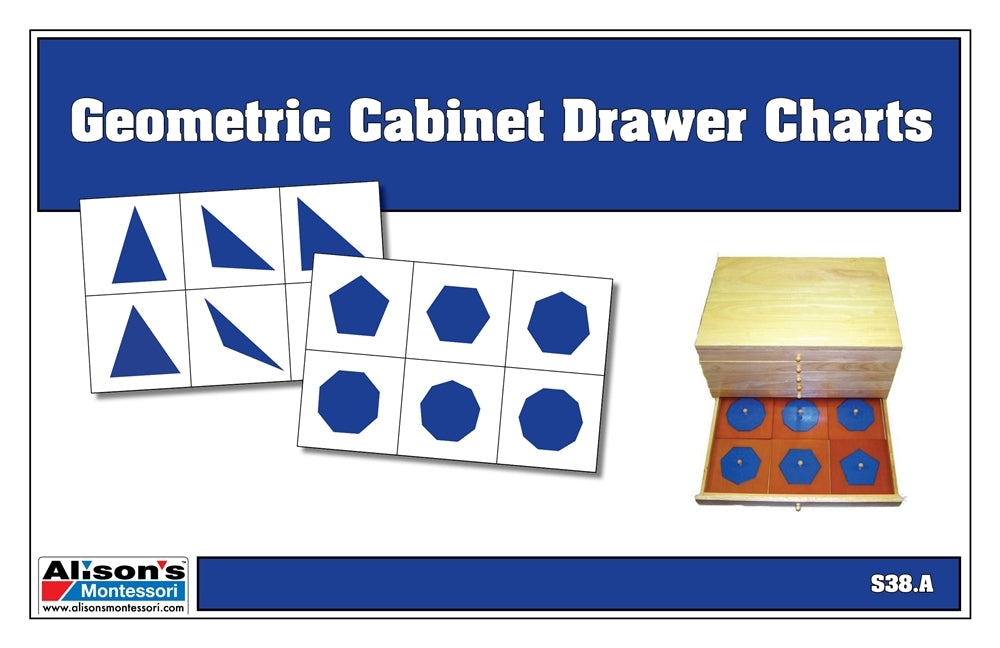 Charts for Geometric Cabinet Drawers (Printed)