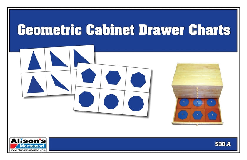 Charts for Geometric Cabinet Drawers (Printed)
