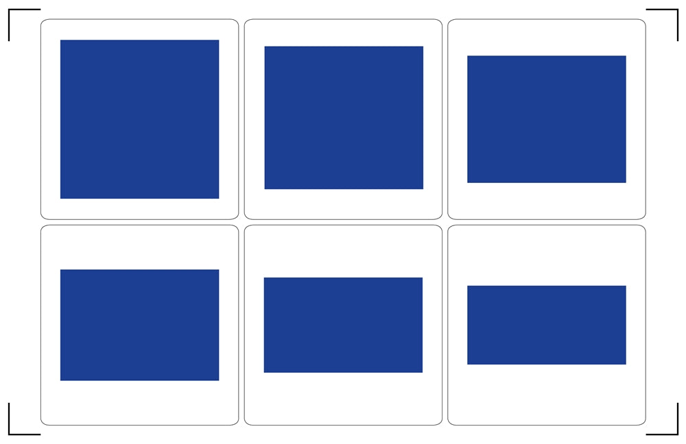 Charts for Geometric Cabinet Drawers (Printed)