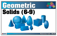 Geometric Solids Nomenclature Cards 6-9 (Printed)