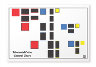 Trinomial Cube Control Chart (Printed and Laminated)