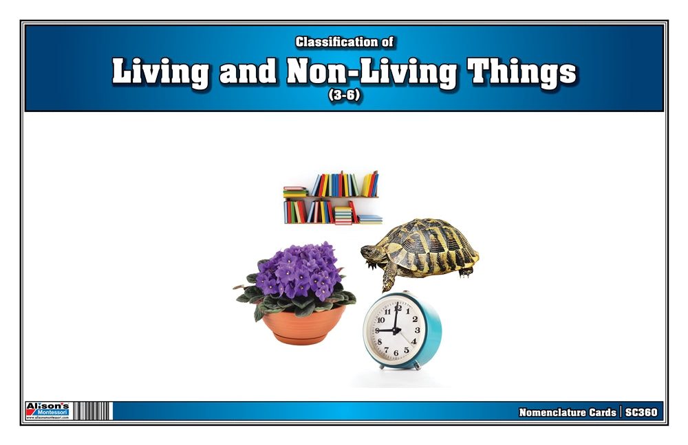 Classification of Living and Non-living (Printed)