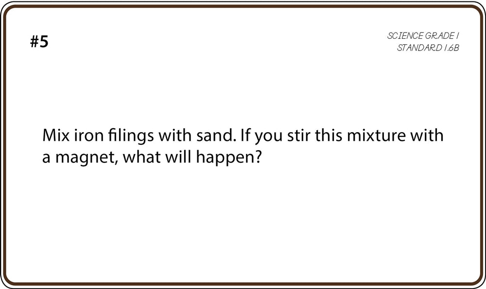 Science Grade 1 Task Cards