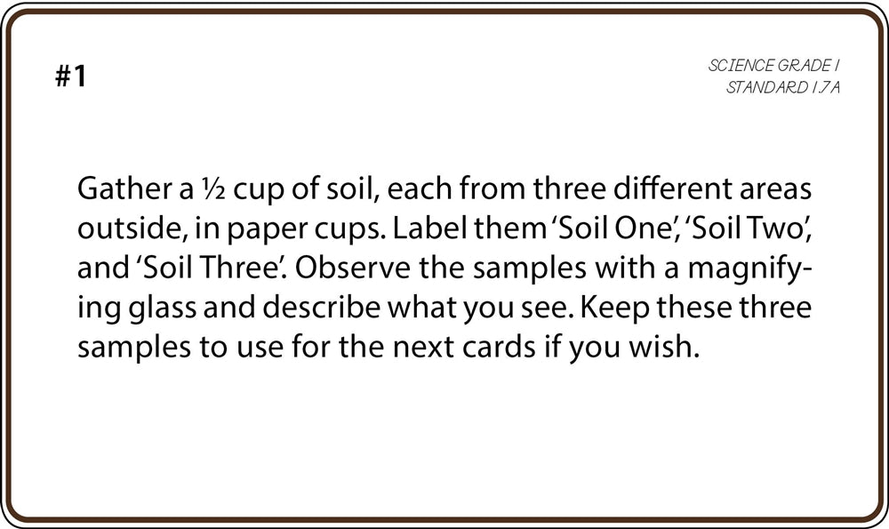 Science Grade 1 Task Cards