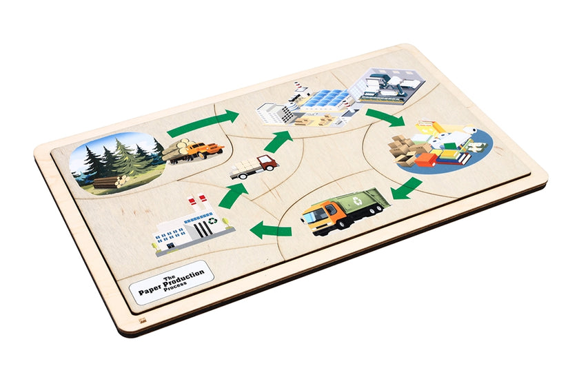 The Paper Production Process Puzzle