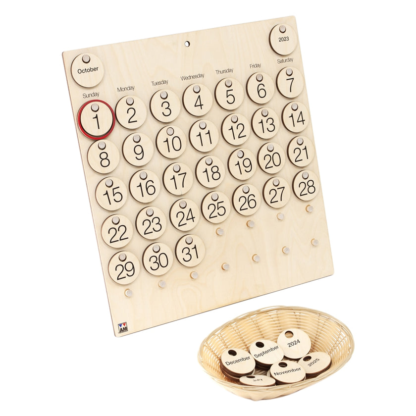 Wooden Calendar
