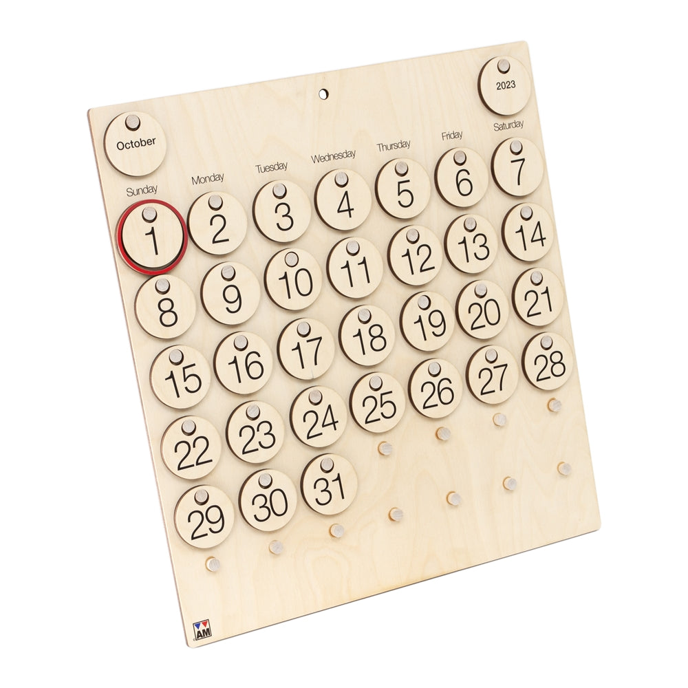 Wooden Calendar