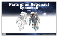 Parts of an Astronaut Spacesuit Nomenclature Cards (6-9) (Printed)
