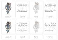 Parts of an Astronaut Spacesuit Nomenclature Cards (6-9) (Printed)