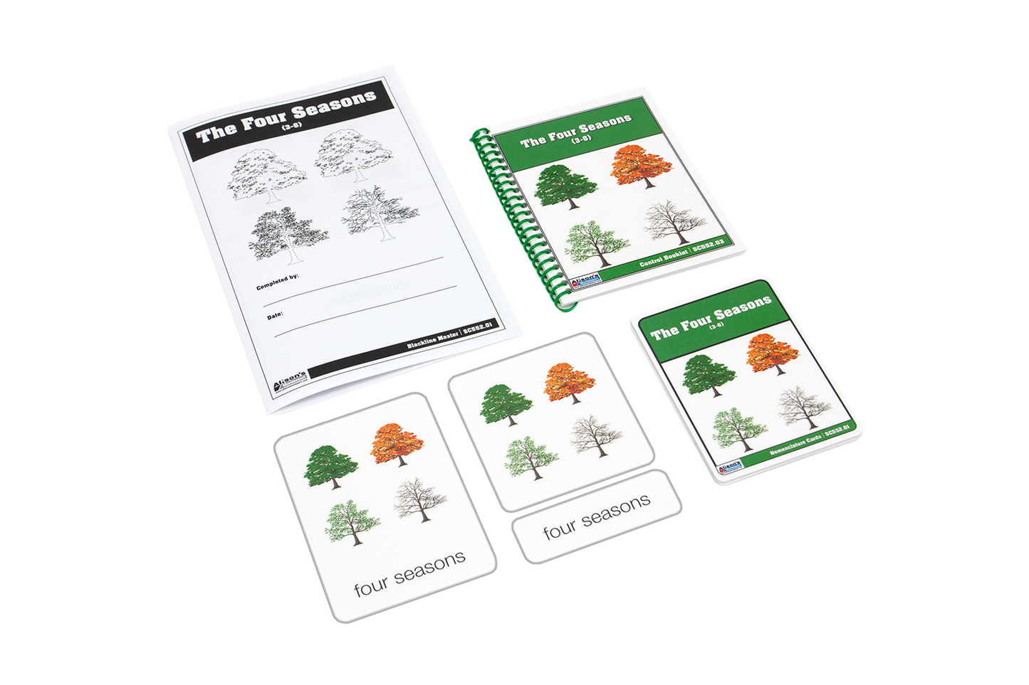 The Four Seasons Nomenclature Cards 3-6 (Printed)