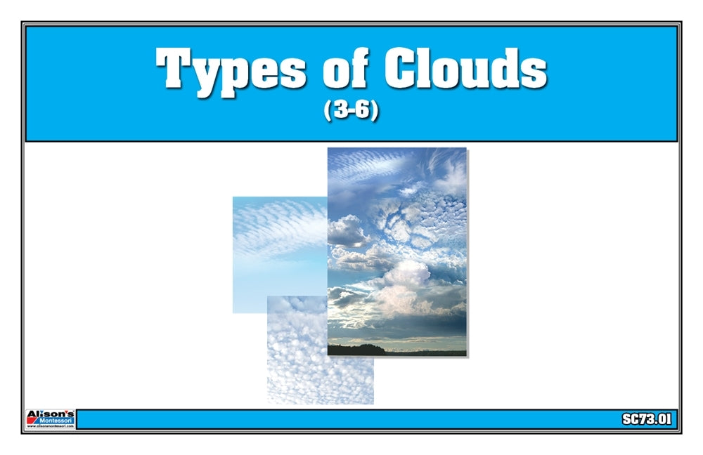 Types of Clouds Puzzle with Nomenclature Cards (3-6)