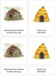 Stages of Progression of Civilization Nomenclature Cards (3-6)