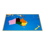Plastic Puzzle Map of Australia (Premium Quality)