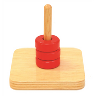Rings on a Vertical Dowel (Premium Quality)
