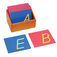 Uppercase Sandpaper Letters: D’Nealian-Print (Premium Quality)