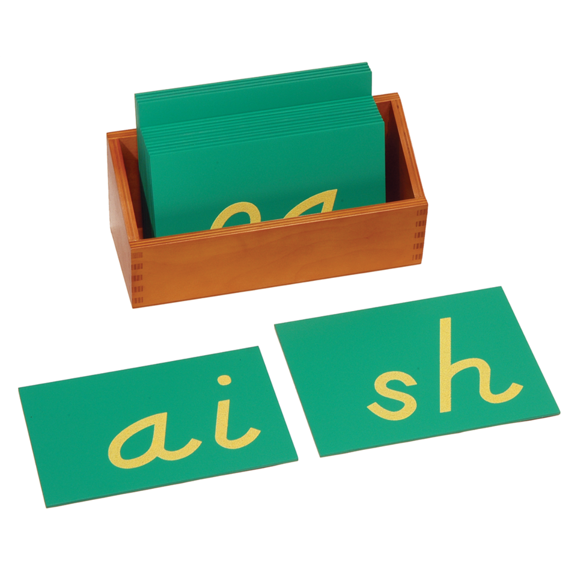 Lowercase Sandpaper Letters: D’Nealian Double - Print (Premium Quality)