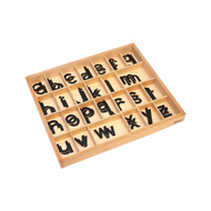 Small Movable Alphabet: Print - Black (Premium Quality)