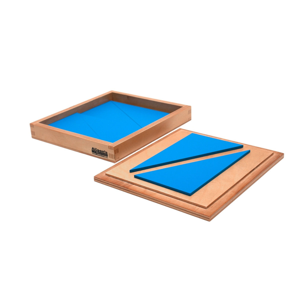 Blue Constructive Triangles (Premium Quality)