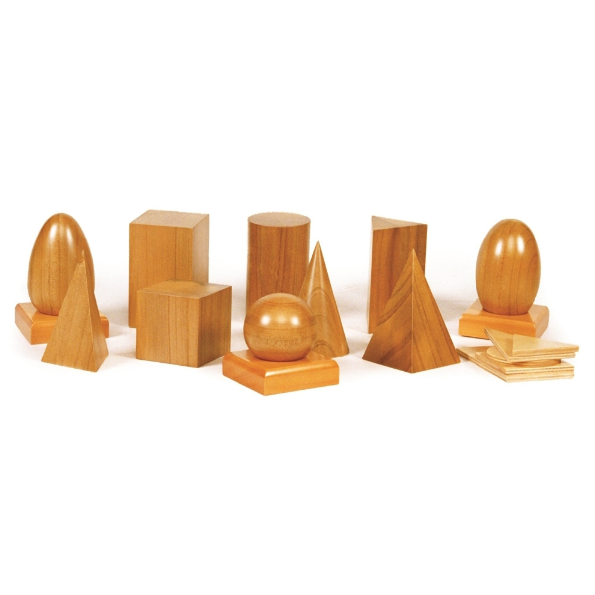 Natural Geometric Solids and Plane Figures (Premium Quality)