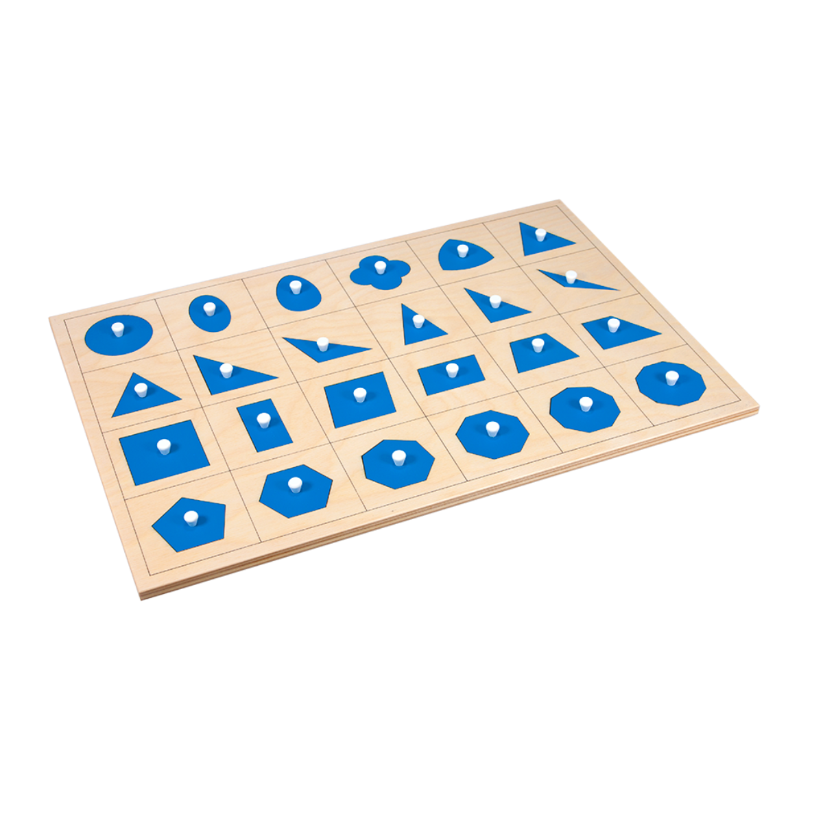 Geometric Cabinet Shapes Puzzle (Premium Quality)