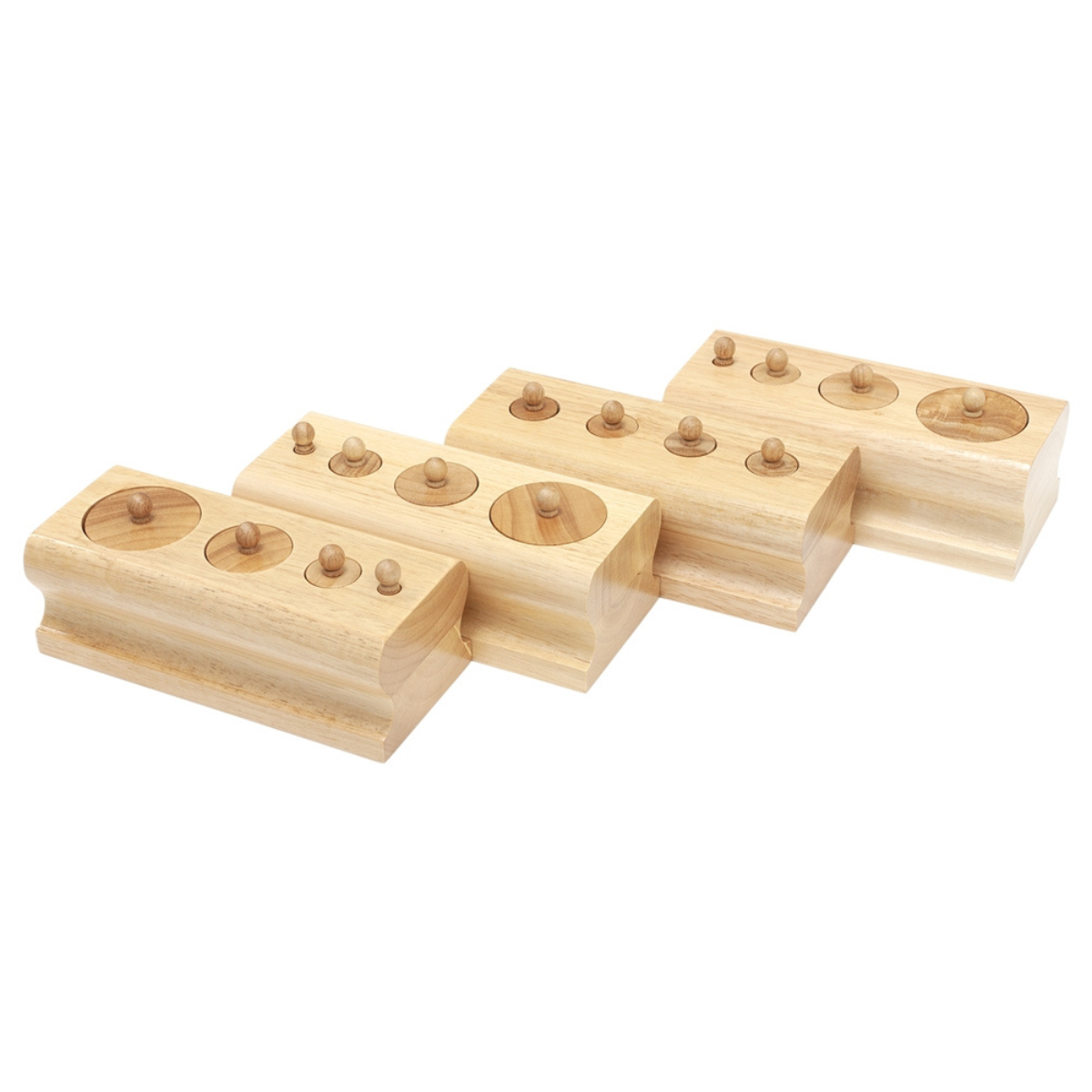 Toddler Knobbed Cylinders (Set of Four)