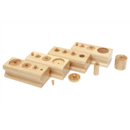 Toddler Knobbed Cylinders (Set of Four)