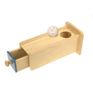 Object Permanence Box with Drawer
