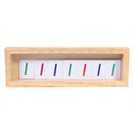 Number Cards for Geometric Hierarchy of Numbers