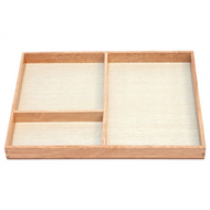 Three-Part Card Tray