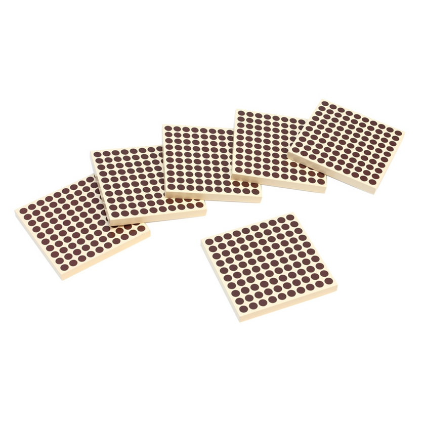 45 Wooden Hundred Squares (Premium Quality)