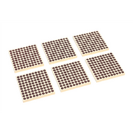 45 Wooden Hundred Squares (Premium Quality)