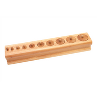 Knobbed Cylinder Blocks (Set of 4) (Made in Thailand)