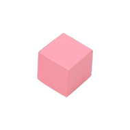 Pink Tower Smallest Cube