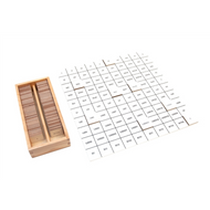 Roman Hundred Board Tiles with Control Chart