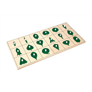 Botany Leaf Shapes Puzzle and Control Chart (Premium Quality)