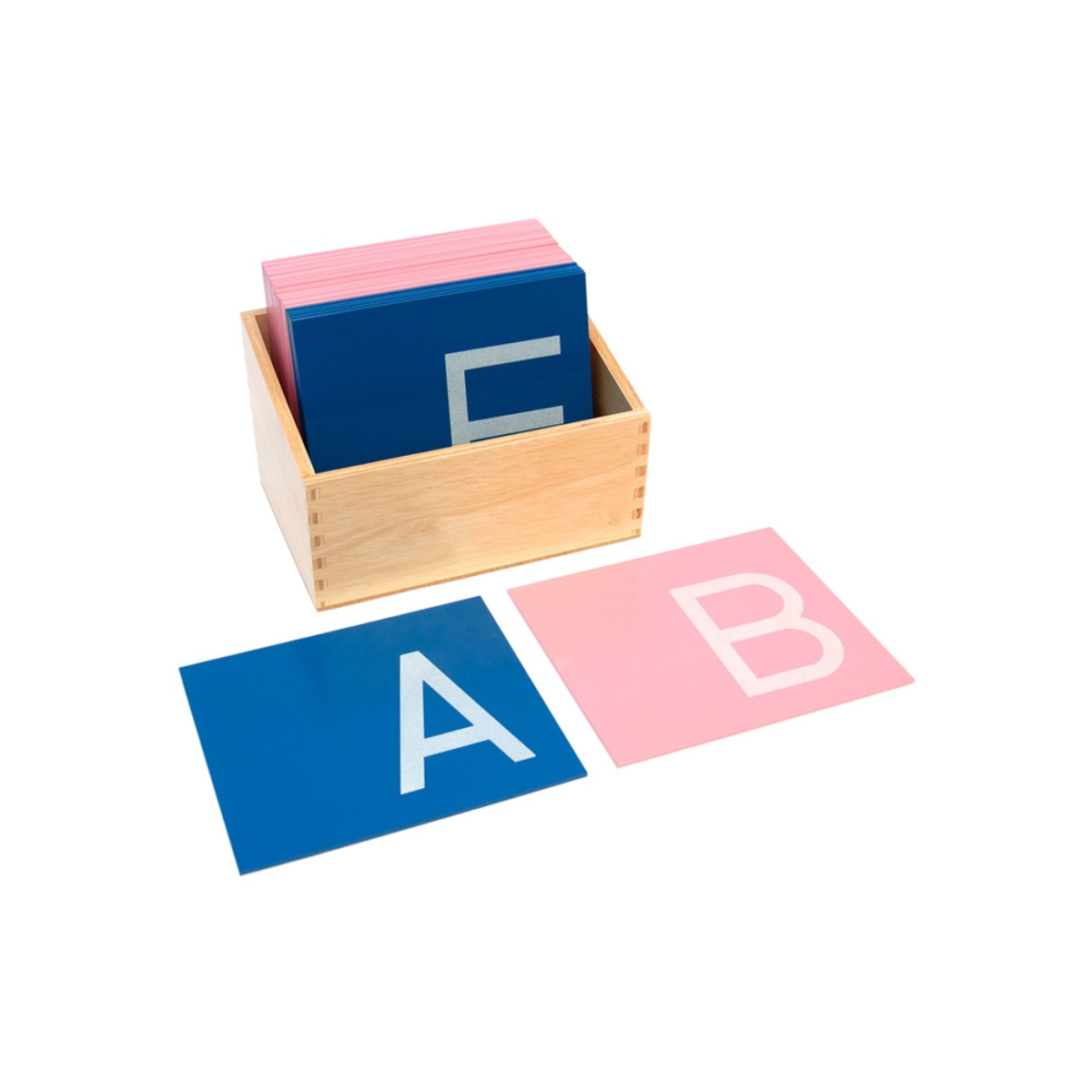 Uppercase Sandpaper Letters: Print