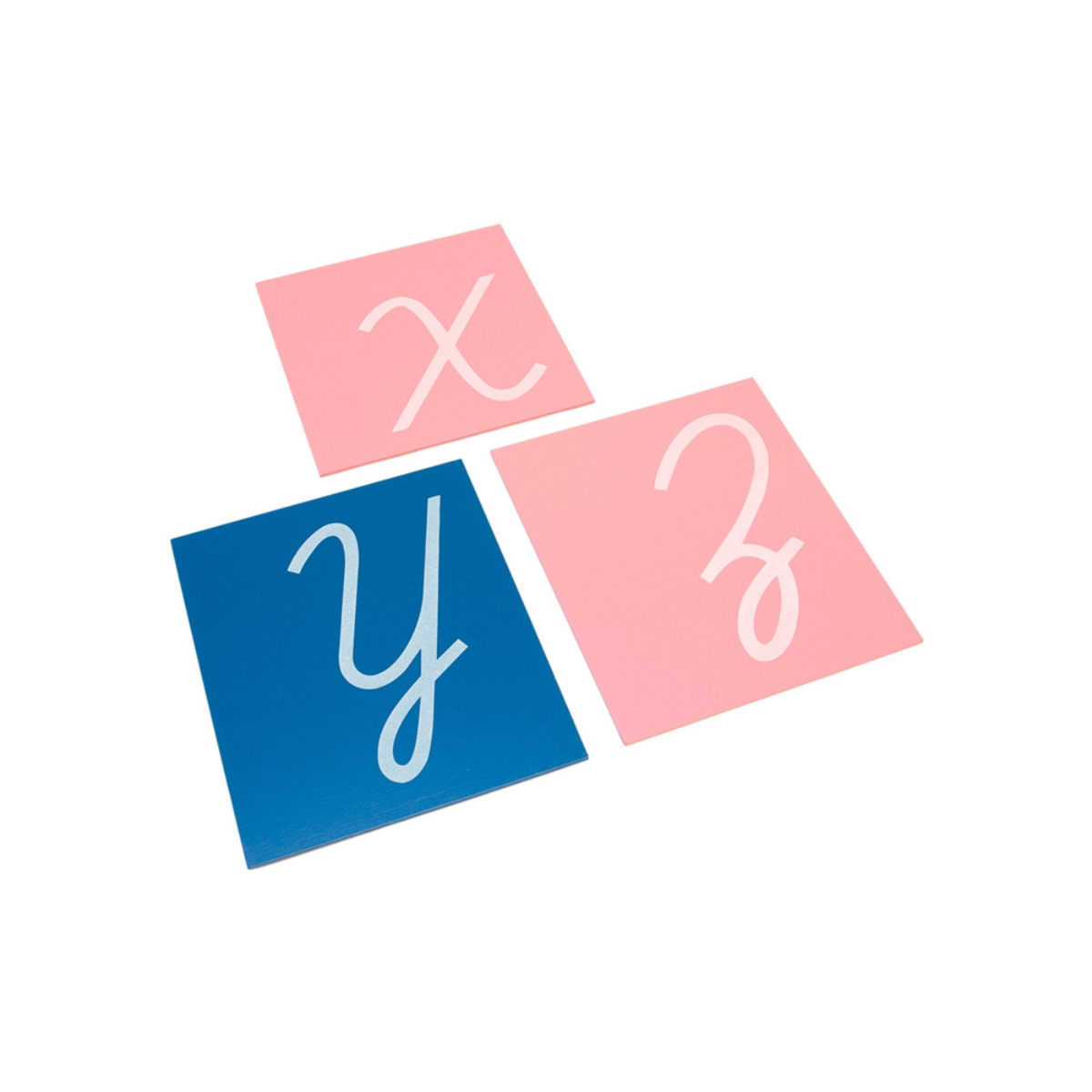 Uppercase Sandpaper Letters: Cursive