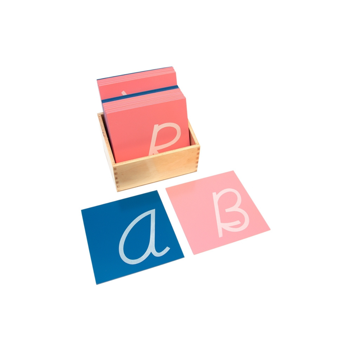 Uppercase Sandpaper Letters: Cursive