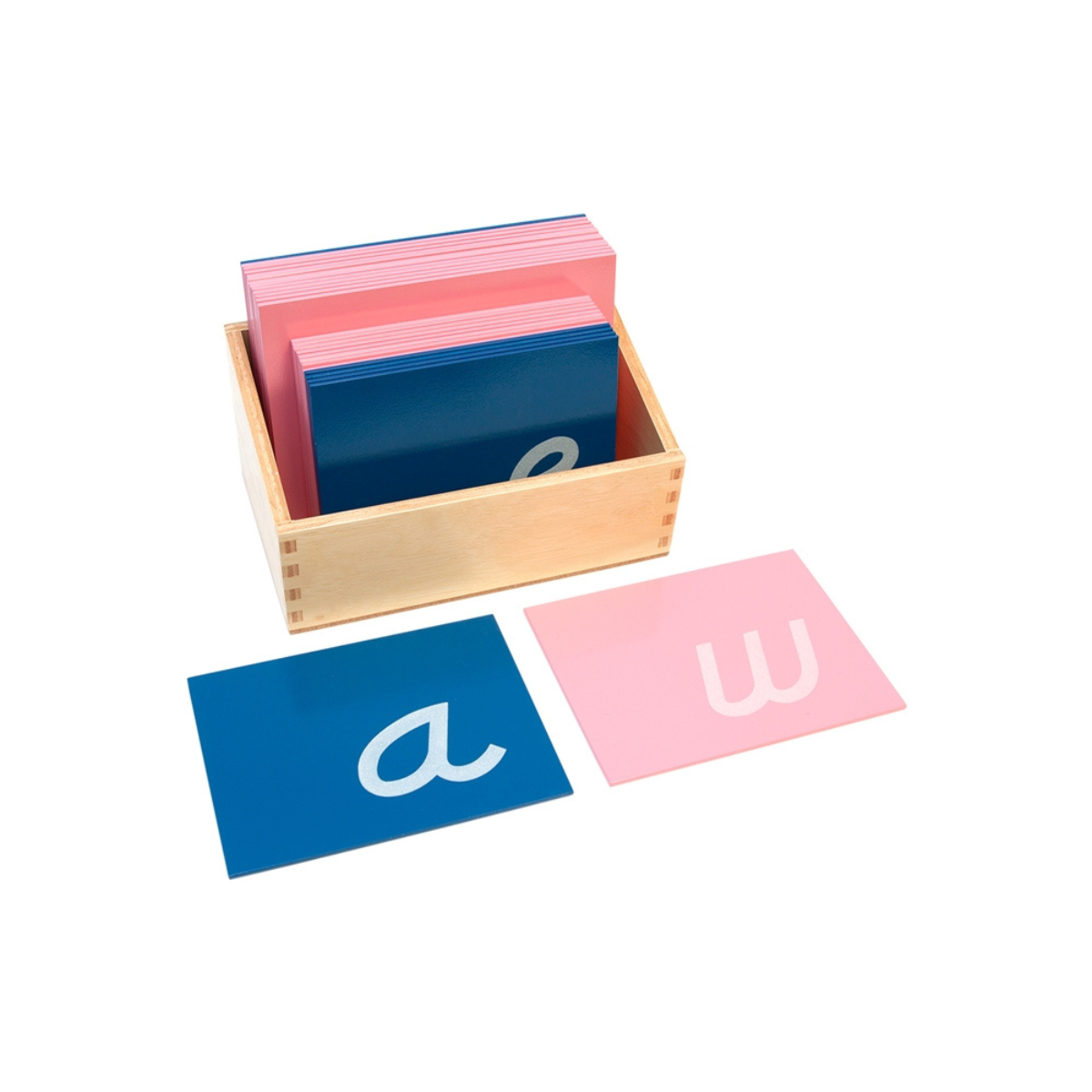Sandpaper Letters: D'Nealian, Print