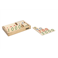 Small Wooden Number Cards (1-3000) (Premium Quality)
