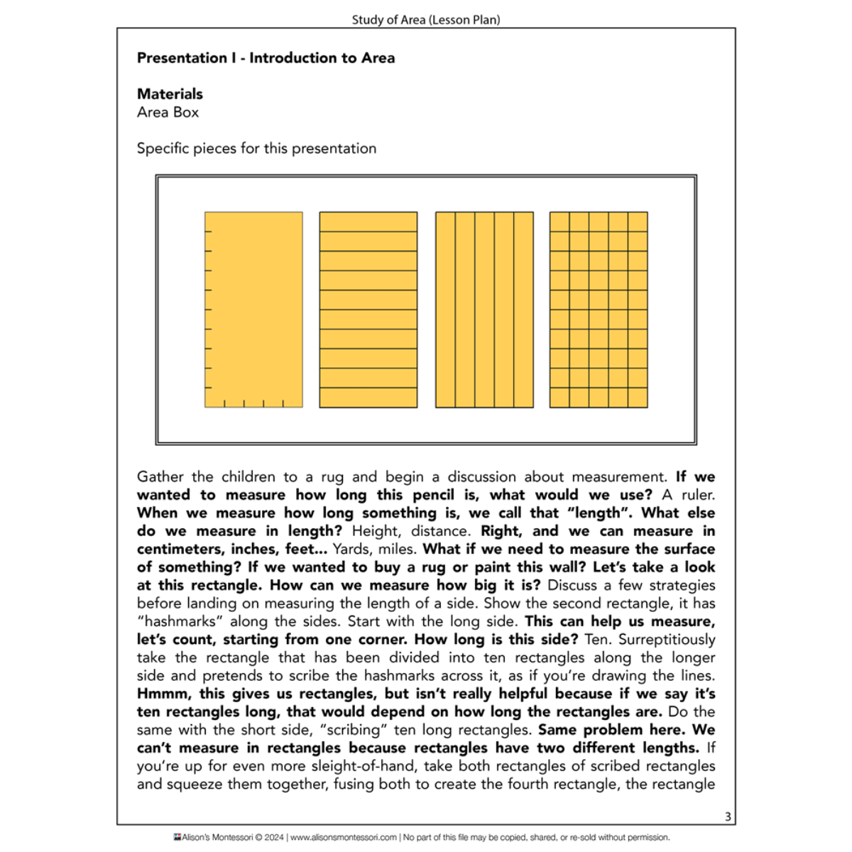 Yellow Triangles for Area (Premium Quality)