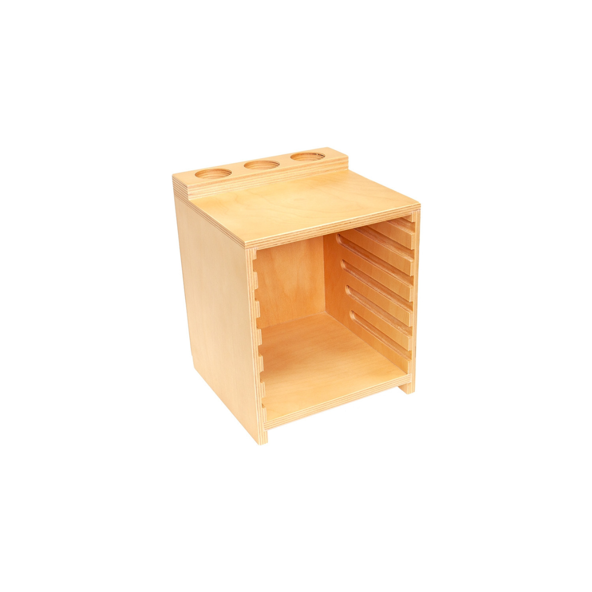 Cabinet for Wooden Land and Water Form Trays Set 1 (Premium Quality)